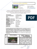 InformePrimerMantenimientoSonda - 31 01 2013