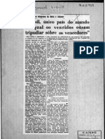 Brasil, Único País Der Mundo No Qualosvencidosousam Tripudiar Sobre Os Vencedores