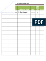 Staff Self Checkout Sheet PDF