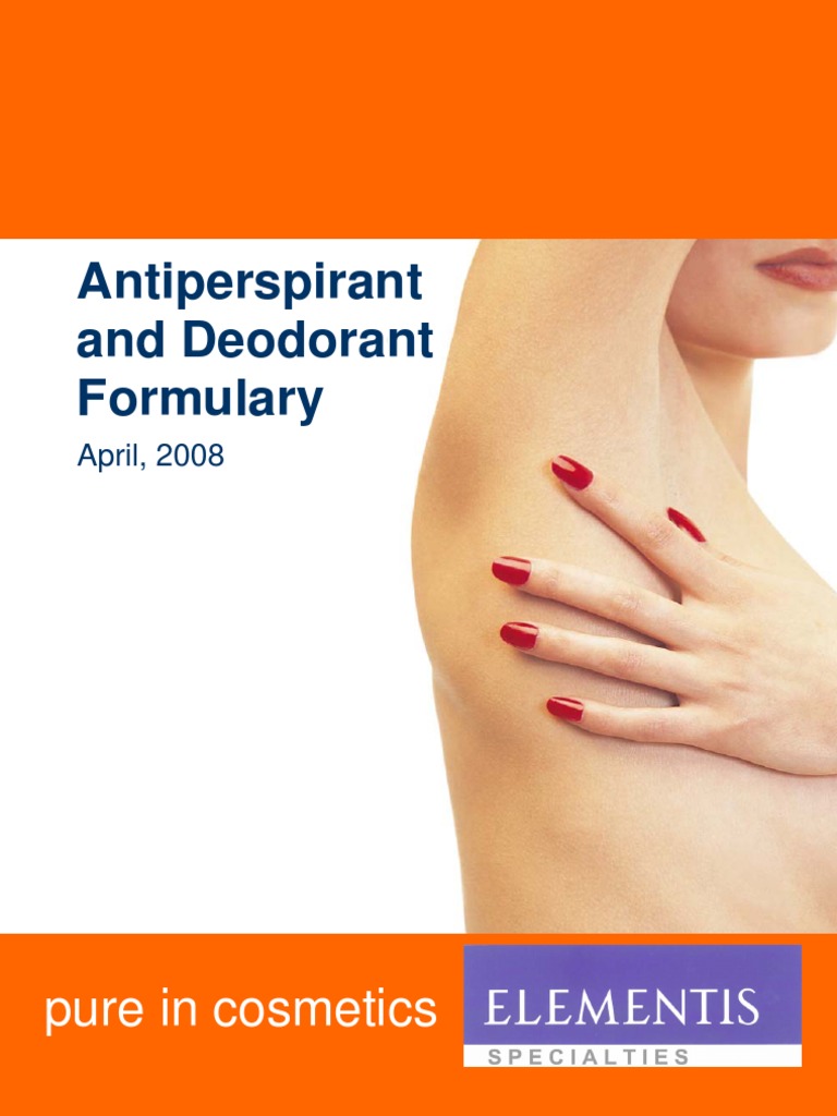Element Is Antiperspirant Deo Formulary PDF Copyright Infringement