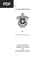 Download Teori Pengambilan Keputusan - Analisis Keputusan by alul85 SN13564315 doc pdf