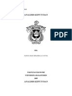 Download Teori Pengambilan Keputusan - Analisis Keputusan by alul85 SN13564315 doc pdf
