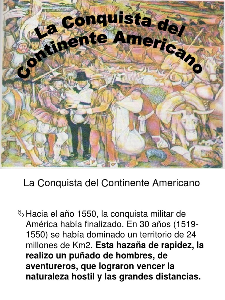 La Conquista de America