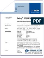 Chemicals Zetag DATA LDP Zetag 7878 FS 25 - 1110