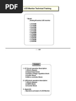 LCD Monitor Technical Training