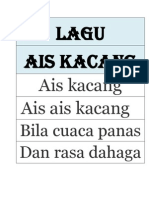 LAGU Ais Kacang