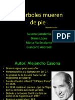 Presentacion Los Arboles Mueren de Pie Periodo C