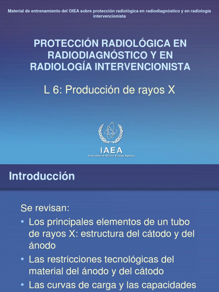 Rayos X | PDF | Rayo X | Física Aplicada e Interdisciplinaria