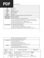 Listening and Speaking Lesson Plan Example (KSSR)