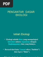 Download PENGANTAR DASAR EKOLOGI  1 by margareth Datang SN13569044 doc pdf