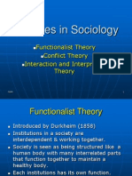 Theories in Sociology