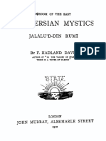 The Wisdom of The East - Persian Mystics - Jalaluddin Rumi by Hadland Davis (87p) PDF