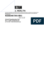 Kesehatan: Maternal Health: Kesehatan Ibu