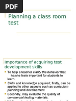 Download Planning Classroom Test by Ya Ganak SN13569484 doc pdf