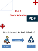 Stock Valuation 1
