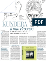 Milan Kundera Su Il Processo Di Kafka - La Repubblica 13.04.2013