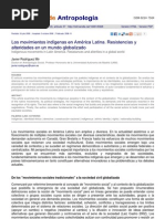 Rodríguez Mir, 2008, Los movimientos indígenas en América Latina