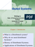 Distributed Systems: Xining Li