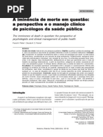 AO_A iminncia de morte em questo para o trabalho do psiclogo.pdf