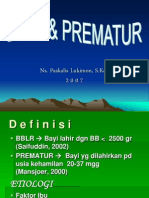 BBLR Dan Prematur