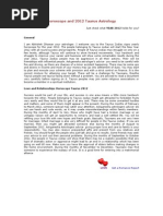 Horoscope 2013 Taurus