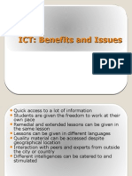 Ict Benefits and Issues