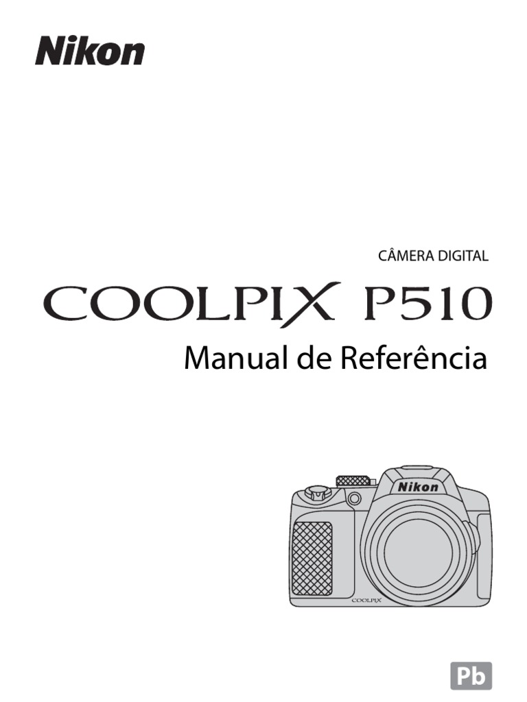 Manual Portugues Nikon p510 PDF PDF Vídeo Choque elétrico
