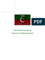 2012 ConstitutionofPakistanTehreek e Insaf