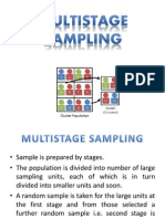 Multistage Sampling