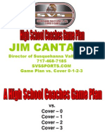 High School Coaches Game Plan Vs Coverages
