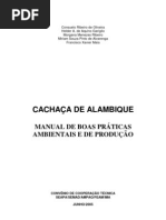 - Cachaca  - MANUAL DE BOAS PRÁTICAS