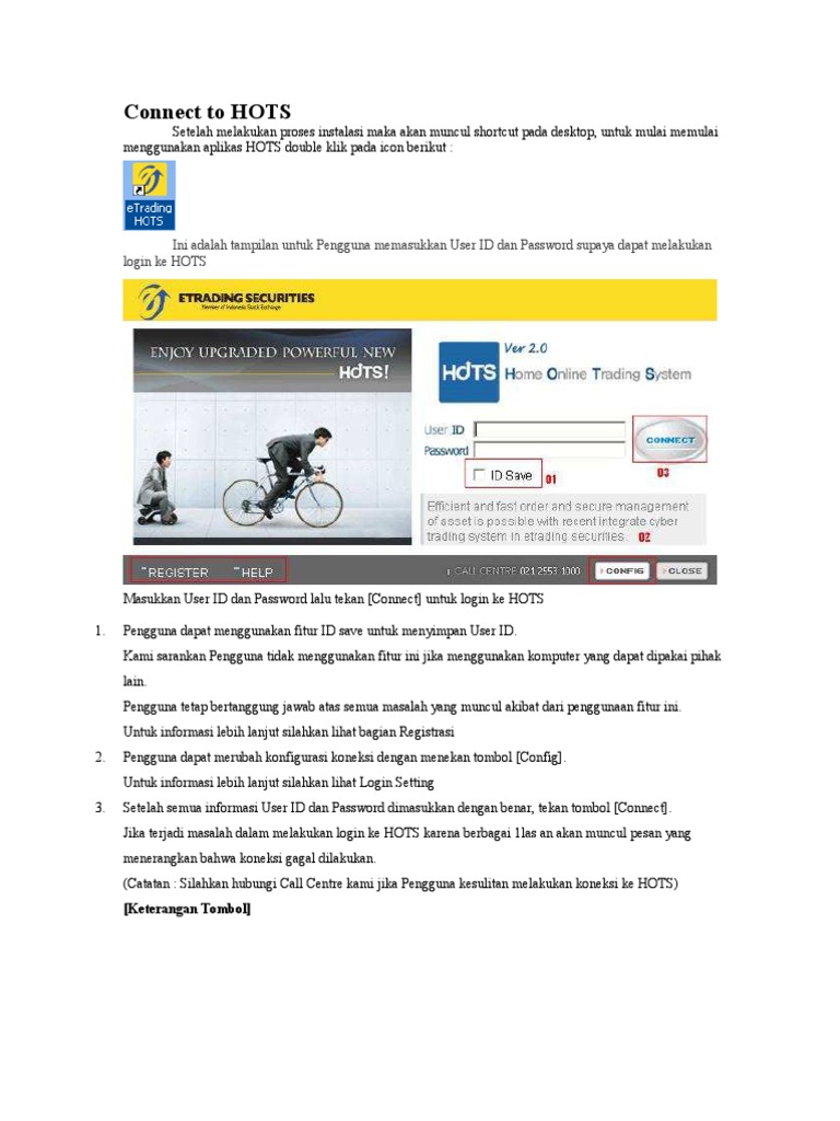 Panduan Login dan Pengaturan HOTS | PDF