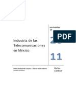 Industria de Las Telecomunicaciones en México