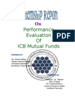 Performance Evaluation of ICB Mutual Funds: Submitted To