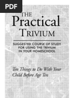 Practical Trivium Ten To Do Before Ten