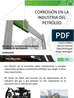 Corrosion en La Industria Del Petroleo Expo
