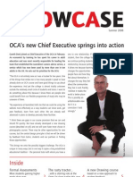 SH W SE: OCA's New Chief Executive Springs Into Action