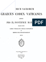 Codex Vaticanus NT Text