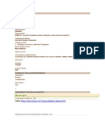 INFORMAÇÕES GERAIS E DECRETO - APA DE CB