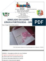 SIMULADO - 5º ANO - LÍNGUA PORTUGUESA - SIMULAÇÃO 2 - GABARITADO