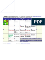 Revised Girls'/Boys' Basketball Schedule 2013 (2-Sided Form) - Questions? Email