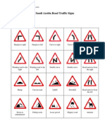 Saudi Arabia Road Traffic Signs PDF