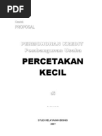 Percetakan Kecil