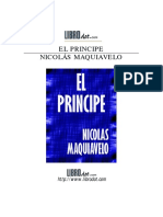 El Príncipe - Maquiavelo