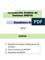 Introducción Anova