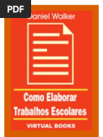 Como Elaborar Trabalho Escolar