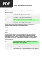 A u t o e v a l u a c i o n Unidad 2 Metodologia de La Investigacion Esad