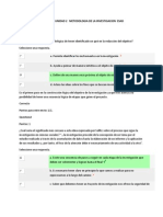 A U T o e V A L U A C I o N Unidad 2 Metodologia de La Investigacion Esad