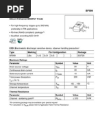 BF999 Data Sheets