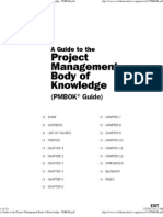 A Guide To The Project Management Body of Knowledge - PMBOK